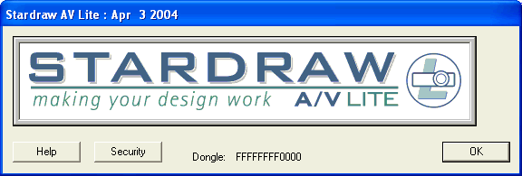 About Stardraw A/V Lite Dialog