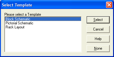 Select Template Dialog