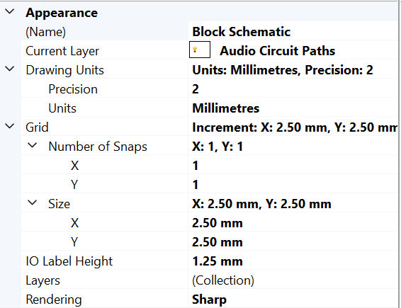 Properties Grid - General Information