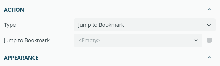Bookmark ID and Jump to bookmark setup